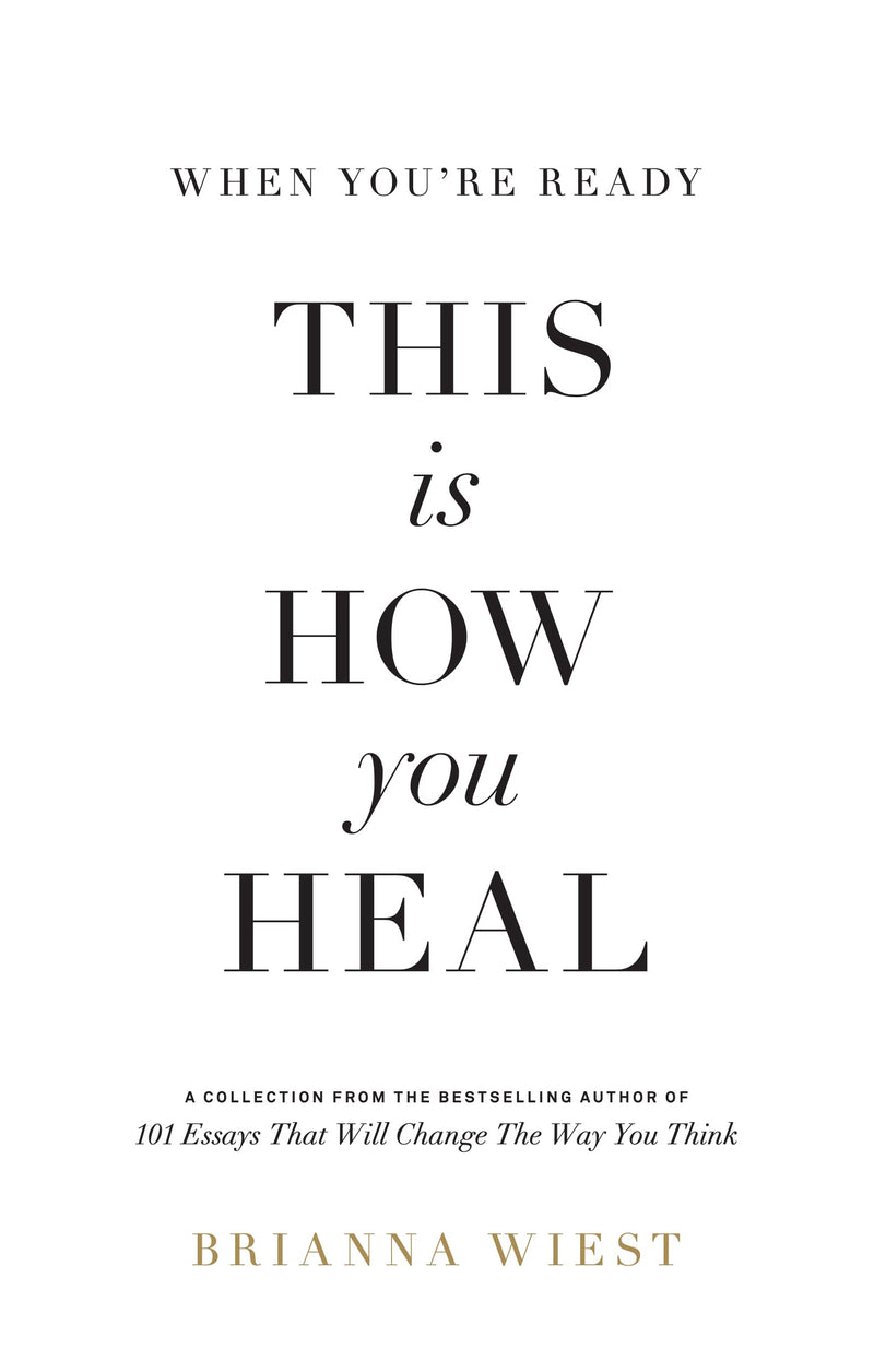 This is how you heal