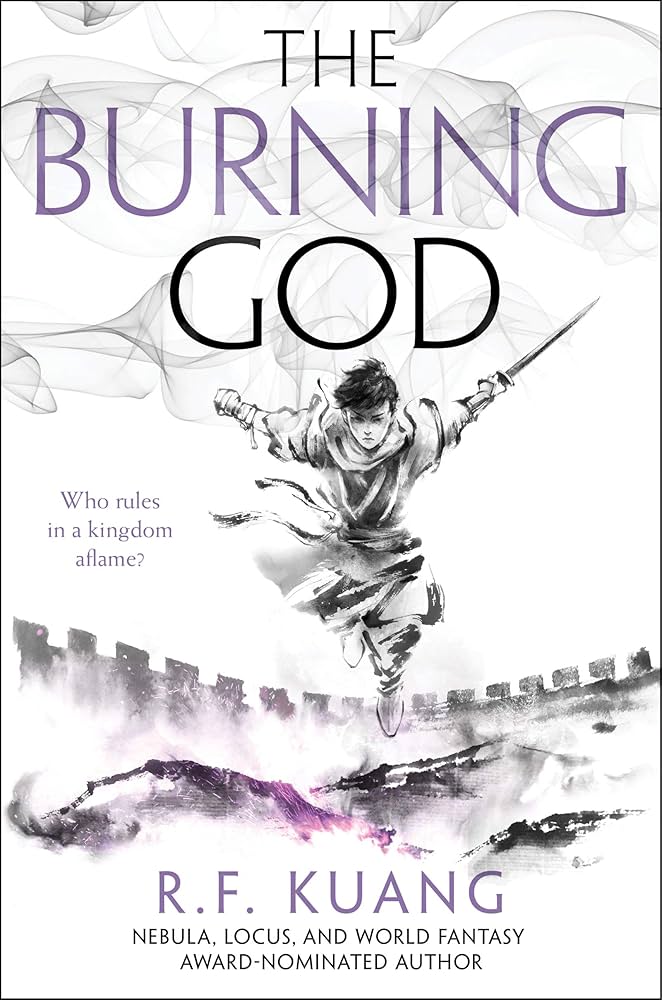 The burning god