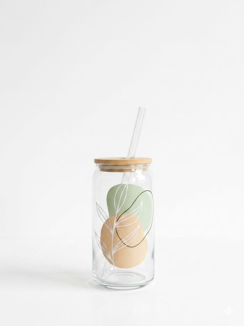 Nature Glow Glass Cup