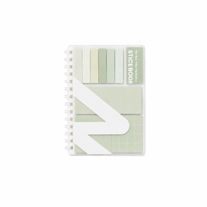 Green Sticky Note & Notebook Set