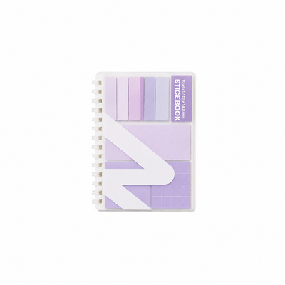 Lavender Sticky Note & Notebook Set