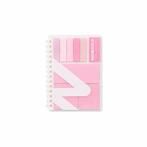 Pink Sticky Note & Notebook Set
